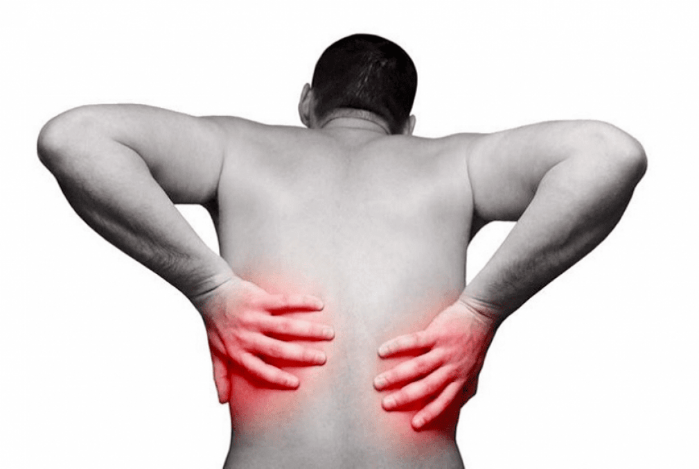 osteoxondroz tufayli bel og'rig'i