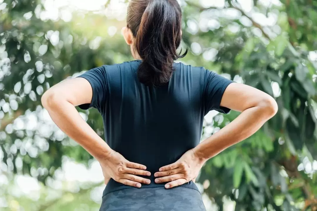 osteoxondroz tufayli pastki orqa og'riqlar